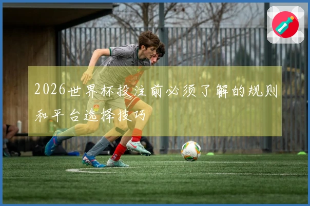 2026世界杯投注前必须了解的规则和平台选择技巧