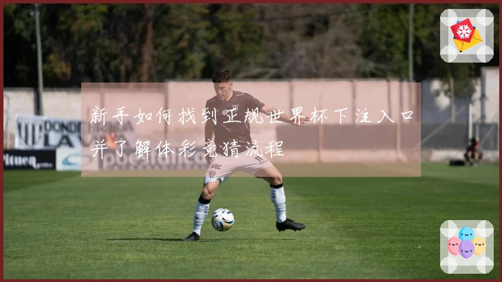 新手如何找到正规世界杯下注入口并了解体彩竞猜流程